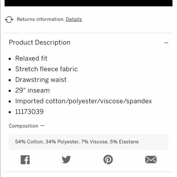 Vs pink classic jogger campus pullover notch neck snake print - Picture 11 of 11